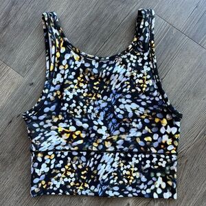 Lululemon Power Pivot Tank in the Metropolis Glow Multi Color